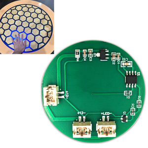 Hengyao DC12V Módulo de sensor táctil capacitivo circular Tablero de madera Interruptor de atenuación de sensor táctil LED - Product Image 5
