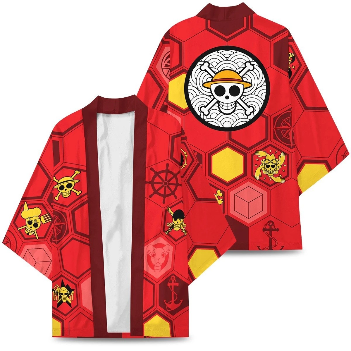 Kimono rouge