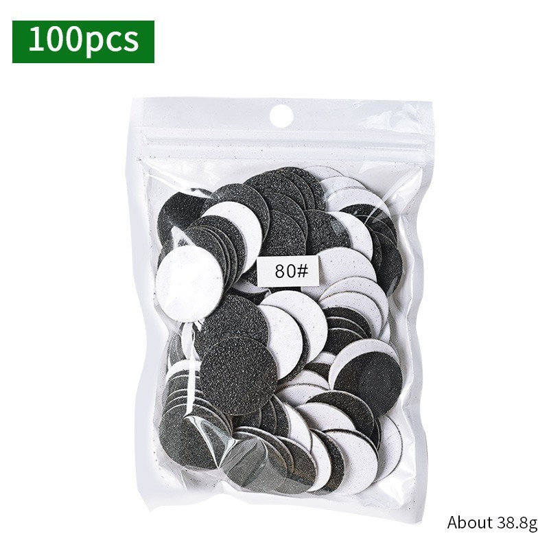 Disques de sable 25 mm 100 pièces/paquet 80#sable grossier