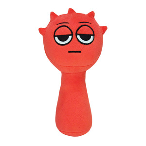 Sprunki Robot 2025 süper yumuşak peluş dolması yendi Sync oyuncak festivaller ve toplu Merch için yıkanmış tekniği - Product Image 5