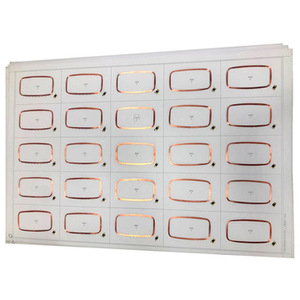 5*5 13.56 MHz HF High Frequency 1K 4K RFID PVC ID Card Chip Smart Card <strong>Inlay</strong> Sheet - Product Image 3