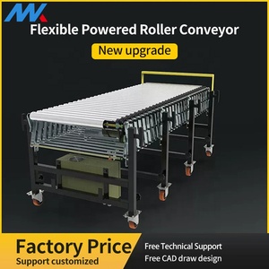 Heavy Duty Roller Conveyor Warehouse Logistics <strong>Auto</strong> Feed Load And <strong>Loading</strong> <strong>Unloading</strong> Motorized Drive Drums Roller Conveyor - Product Image 2