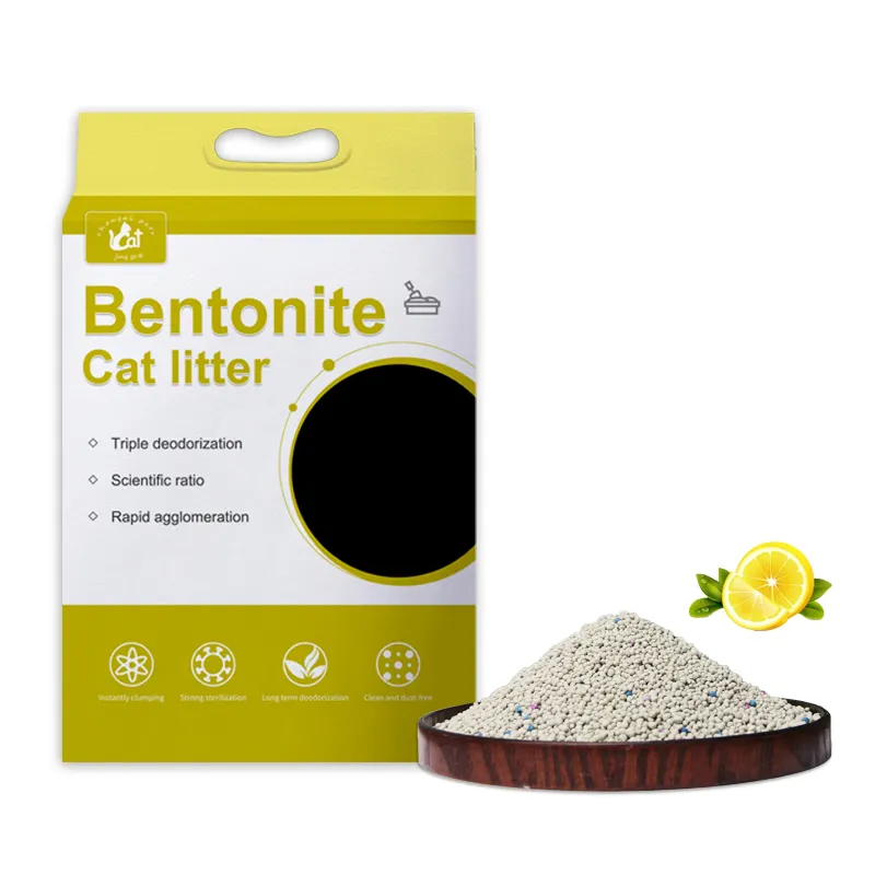 Nhiều hương vị cao cấp khử mùi Đấu Trường Para gato Bentonite mèo