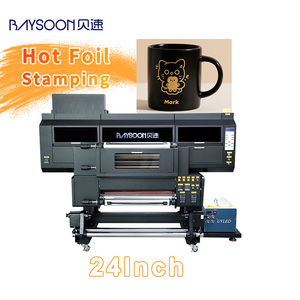Baysoon mesin kertas timah cetakan panas i3200 60cm 24 inci mesin cetak dtf uv bungkus cangkir dtf 16oz - Product Image 1