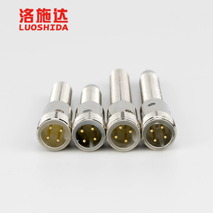 LUOSHIDA M8 de alta precisión con conector M12 Sensor de proximidad inductivo Sensor empotrado y no empotrado NPN PNP - Product Image 2