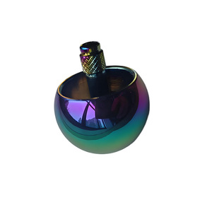 儿童蘑菇形金属陀螺仪翻转顶部烦躁玩具，倒置站立 - Product Image 6