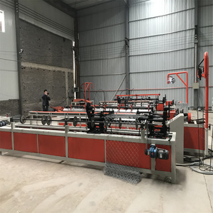 Wire Mesh Weave <strong>Machine</strong> Chain Link Steel Iron Wire Fence Mesh Making <strong>Machine</strong> High Quality - Product Image 4