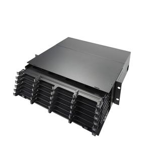 Agalax OEM Panel de conexión de fibra óptica 2U 19 pulgadas hasta 288 fibras (MPO/LC/SC/ST/FC) 6 capas cajón deslizante ODF para centro de datos - Product Image 2