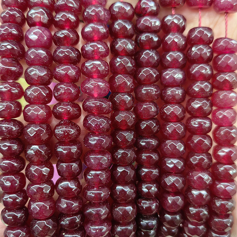 grenat clair jade rouge