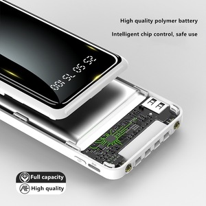 Super Fast Charging Power Bank with Charging Cable High Capacity 5 <strong>Output</strong> 3 <strong>Input</strong> 10000mah Portable Powerbank 20000mAh - Product Image 4