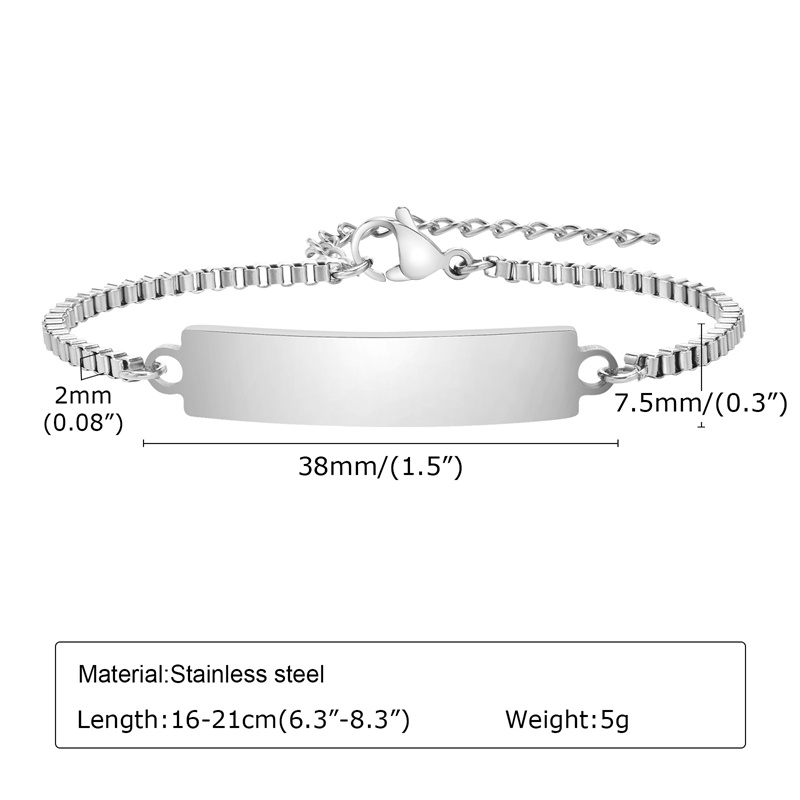 Bracelet adulte en argent 15