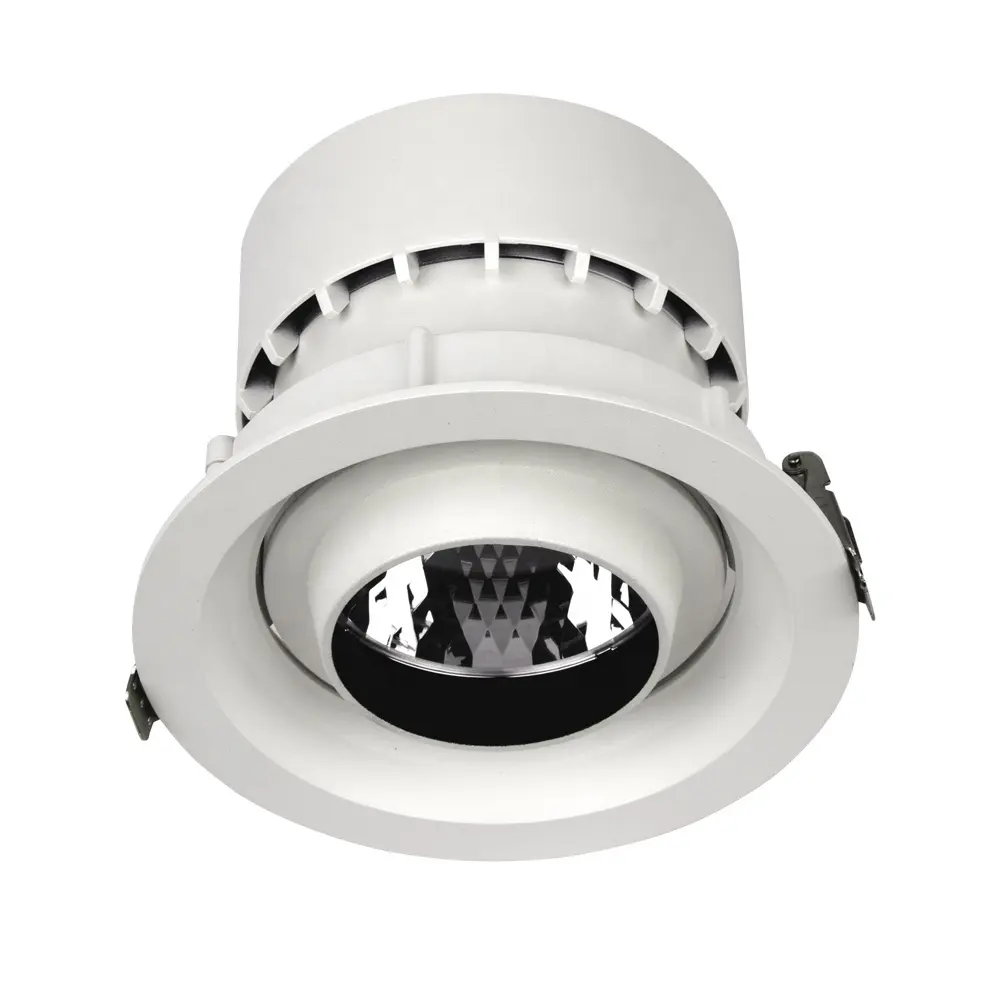 40ワット0-10V調光埋め込み式商用照明LEDダウンライト