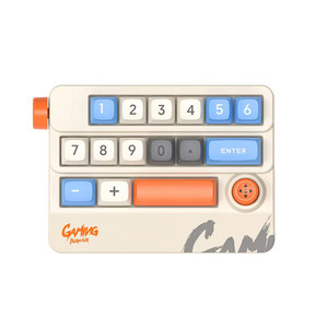Teclado numérico portátil K809 Joystick, teclado completo intercambiable en caliente, Teclado programable para juegos con cable RGB para escritorio, USB-C - Product Image 1