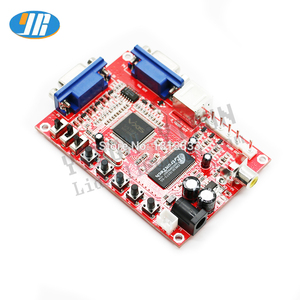 Yüksek çözünürlüklü Arcade oyun Video dönüştürücü kurulu VGA için CGA/CVBS/S-VIDEO 5V için para işletilen CRT için LCD sikke itici tipi - Product Image 3