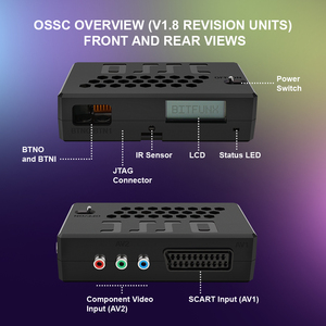 Bitfunx HW V1.8 OSSC açık kaynak tarama dönüştürücü HDMI adaptörü PS2 SEGA Saturn Nintendo64 PC motor için Retro oyun konsolları - Product Image 4