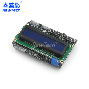 LCD1602 Zeichen LCD-Bildschirm modul Erweiterungs karte MCU-Entwicklungs platine