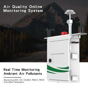 Outdoor Air Quality Monitor Formaldehyde TVOC Gas Analyzer with LCD Screen Laser <strong>Sensor</strong> PM2.5 Multi Function Weather Station - Product Image 2