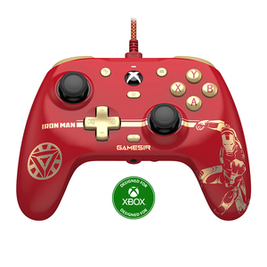 Marvel認定GamesirG7Heアイアンワイヤードコントローラー4ランブルモーターホールエフェクトトリガーXbox360ワイヤードコントローラー (PC用) - Product Image 1