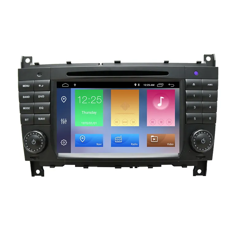 ZYCGOTEC Android 13 lettore DVD auto per Mercedes Benz W203 W209 W219 una classe A160 C-Class C180 C200 CLK200 C230 GPS Radio stereo