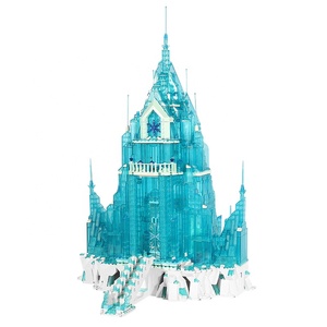 Ice Castle <strong>Model</strong> Building Block Sets DIY Assembly Construction <strong>Kit</strong> <strong>High</strong> <strong>Quality</strong> 2247pcs/set Blocks Toys for Kids Christmas Gift - Product Image 1