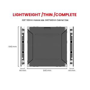 Módulo de píxeles de pared de vídeo de instalación fija para interiores digitales Panel de visualización de publicidad Pantalla LED de escenario de alquiler - Product Image 3