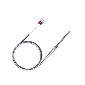 カスタマイズ高温2ワイヤー3ワイヤークラスA温度センサーpt100熱電対kタイプ1200c価格 - Product Image 5