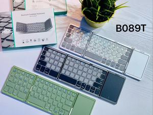 Foldable <strong>Keyboard</strong> with Touchpad for Windows <strong>Android</strong> Tablet Mini Bt Wireless <strong>Keyboard</strong> - Product Image 5