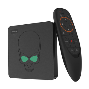 Beelink GT-King安卓9.0操作系统智能电视盒Amlogic S922X WIFI 6 4k视频4GB内存64GB只读存储器1年免费下载高清视频歌曲
