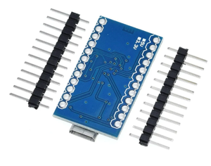 ATmega32U4は、プロミニ用のATmega328を、レオナルドUNO R3用の2列ピンヘッダーに置き換えます。 - Product Image 1