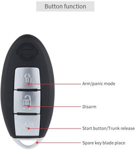 Easyguard ec002-ni PKEエンジンスタートストップシステムリモートスタート車ショック警告車アラームNFCロックロック解除 - Product Image 2