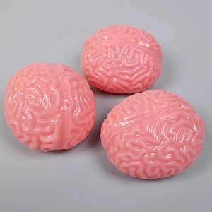 Beyin şekilli stres giderici sevimli renkli oyuncak yavaş ribaund ilginç ve roman silikon sıkmak oyuncak - Product Image 1