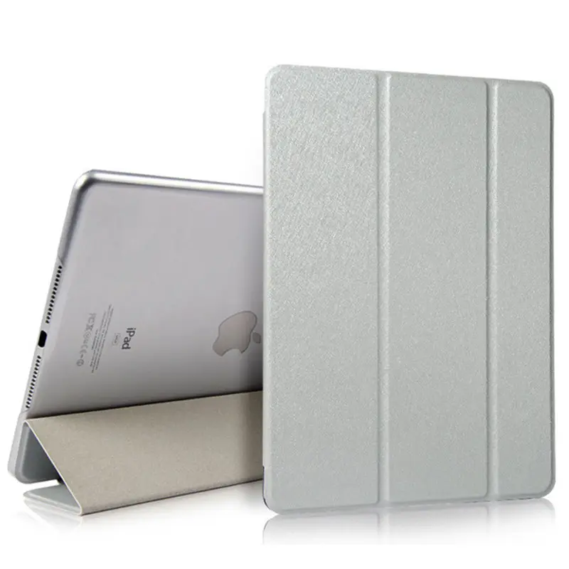 Housse simple transparente de couleur unie pour Apple iPad Air2 housse intelligente pour iPad 9.7 /5/6/7/8/9