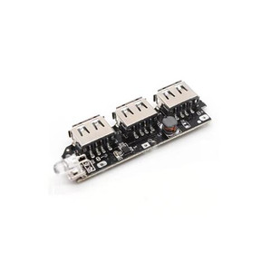 5V2.1A升压模块DIY电源银行电路板，带3USB，用于18650锂电池电子模块和套件 - Product Image 1