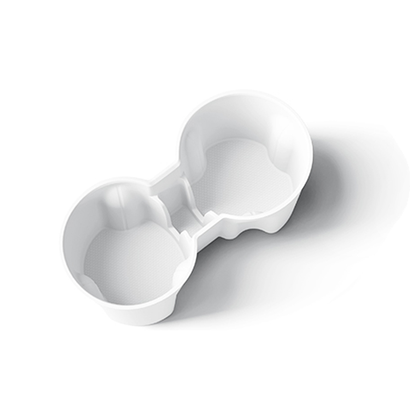 Central water cup holder-White