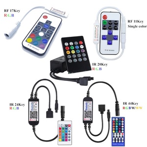 Лидер продаж, пульт дистанционного управления 2,4G RF RGB, музыкальный пульт дистанционного управления IR RF RGB, дистанционный беспроводной контроллер для светодиодной ленты - Product Image 5