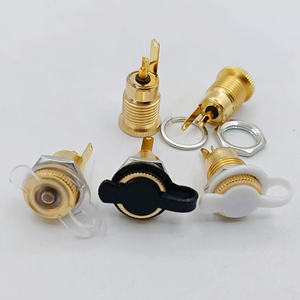 Erkek/dişi priz, soket, Jack, DC konnektör su geçirmez 5.5MM X 2.1MM 2.5MM Pin DC099 Panel montaj tipi - Product Image 3