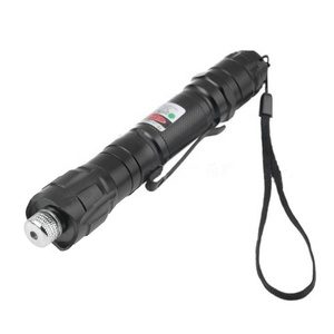Puntatore Laser a lunga distanza 009 verde Lazer luce puntatore con pulsante forte verde penna Laser con Clip da cintura e batteria 18650 - Product Image 5