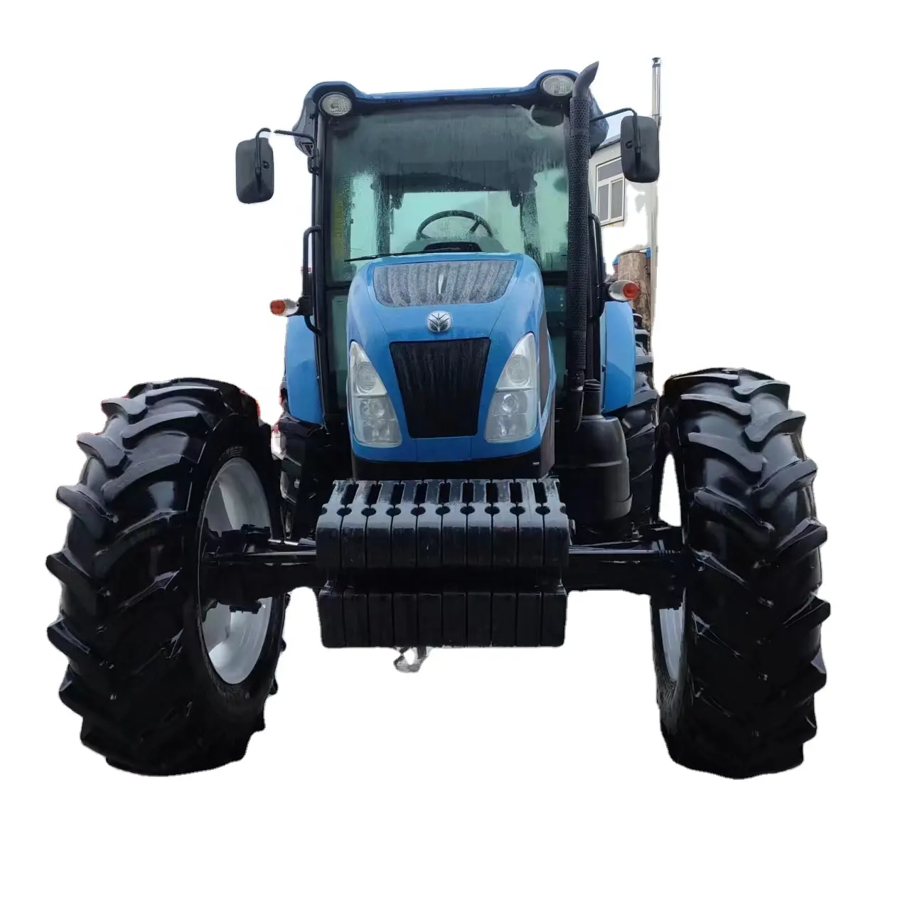 New Holland made in Turkey trattore usato 110hp TD5110 4WD trattore agricolo disponibile con accessori con motore Fiat