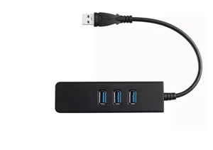 อะแดปเตอร์ Usb 3.0เป็น Ethernet Lan การ์ดพร้อม3พอร์ต3.0 Usb HUB สำหรับแล็ปท็อปโน้ตบุ๊คคอมพิวเตอร์1000M RJ45อะแดปเตอร์ - Product Image 3
