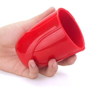 Nhà Máy Cung Cấp Tại Chỗ Thân Thiện Với Môi Nhựa <span class=keywords><strong>Dice</strong></span> Cup (Bullet Tam Giác Hình Nón Hình Dạng) Đa-Màu Sắc Tùy Chọn Với Logo Tùy Chỉnh In Ấn - Product Image 5