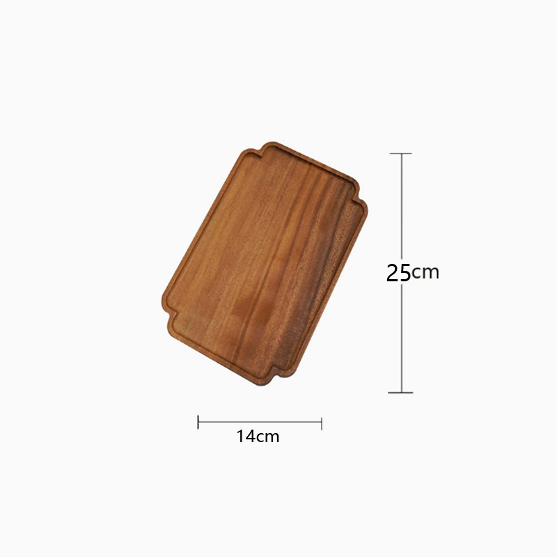 Plato con borde de encaje 14*25cm - Grosor 15mm