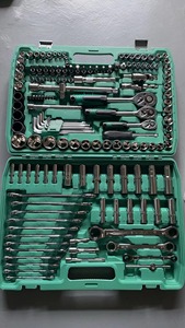 厂家价格151件1/2 1/4扳手套筒工具汽车机械手动工具套装 - Product Image 4