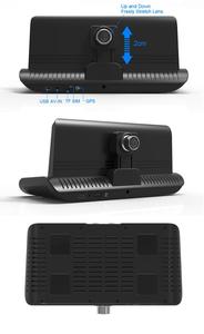 4G ADAS 汽车 Dashcam Android 8.1 WiFi DVR 相机 FHD 1080P 双镜头自动破折号凸轮导航仪 GPS 停车监控