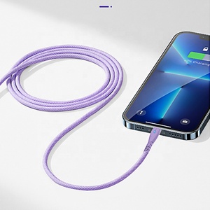 สายชาร์จมือถือไมโคร USB C V8 66W 3A ไนลอนวันที่ถักด้วยการชาร์จเร็ว5A ทองแดงบริสุทธิ์สำหรับใช้ในคอมพิวเตอร์ - Product Image 4