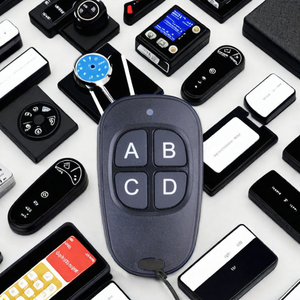 <strong>Universal</strong> Black Wireless <strong>Remote</strong> Control 433mhz Learning EV1527 Chip RF Communication Garage Door <strong>Remote</strong> Alarm Control
