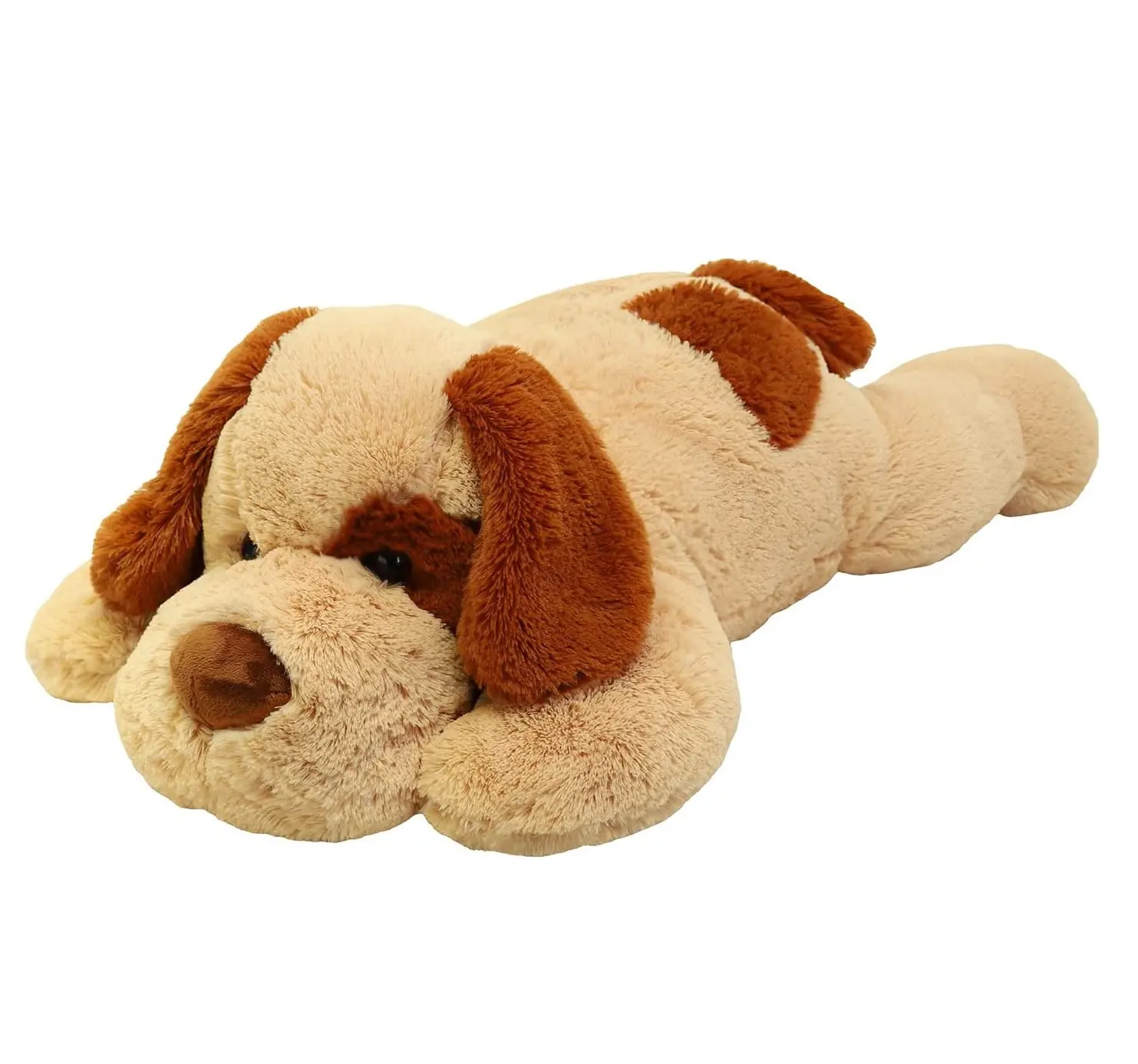 Cuscino per cani di peluche con animali imbalsamati giganti di moda per l'ansia e alleviare lo Stress cucciolo di cane di peluche ponderato personalizzato di grandi dimensioni