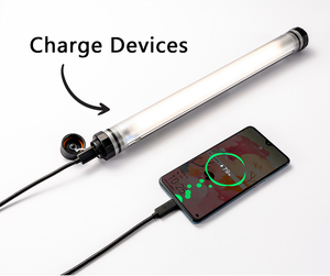 LUXCEO P7 bi-renk tüp aydınlatma kiti IP68 su geçirmez kısılabilir USB şarjlı fotoğraf Bi renkli LED Video ışığı - Product Image 3