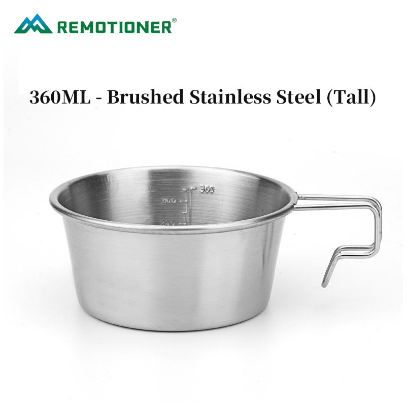 Argento-360ML-Acciaio Inox Spazzolato (Alto)