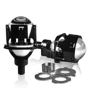 ハイロービームライト60WミニバイLEDプロジェクターレンズ2.5インチヘッドライト車用 - Product Image 1