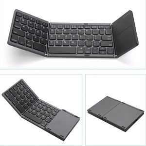 Miniteclado plegable inalámbrico BT con panel táctil, para Windows, Android, IOS - Product Image 6